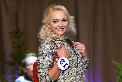 Первой вице-мисс конкурса «Королева весна—2015» стала гомельчанка Вероника Ахрамович